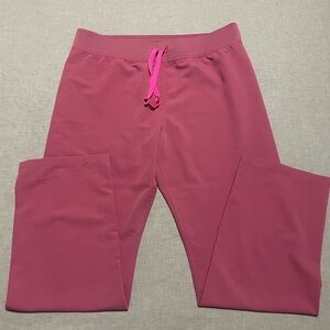 Figs Technical Collection Kade Cargo Scrub Pants F*ing Pink color